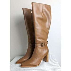 Wittner Hunny Hazel Leather Block Heel Long Boot BNIB